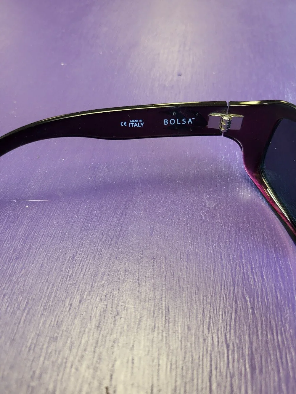 KAENON BOLSA PURPLE POLARIZED SUNGLASSES